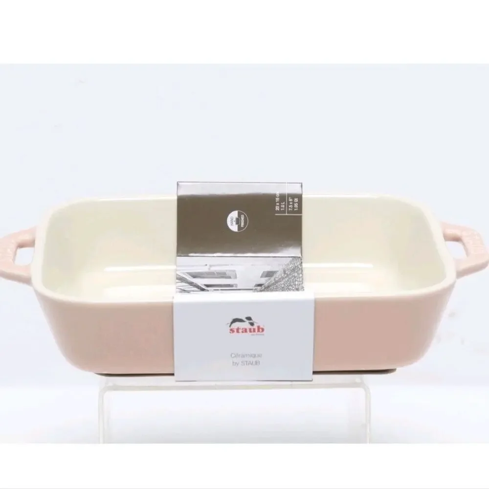 Staub Ceramic Rectangular Gratin Baking Dish 7.5